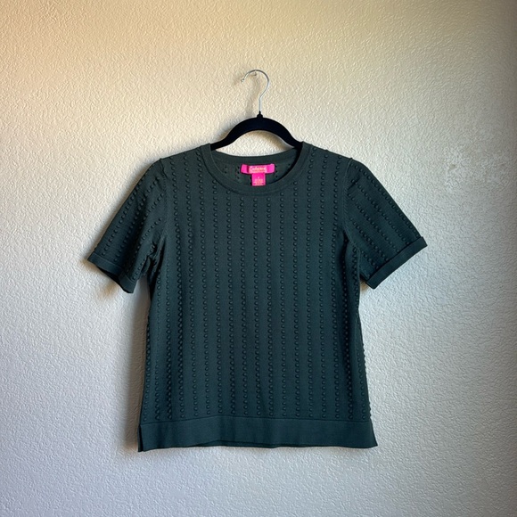 Catherine Green Short Sleeve sweater - Picture 1 of 4